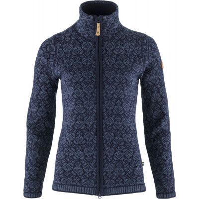 Fjällräven Women's Snow Cardigan Dark Navy