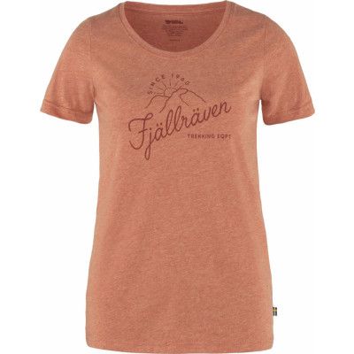 Women's Sunrise T-shirt Rowan Red-Melange