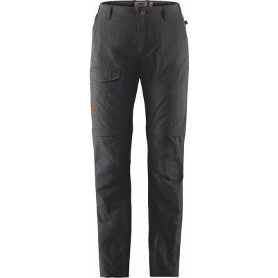 Women's Travellers Mt Zip-off Trs Dark Grey