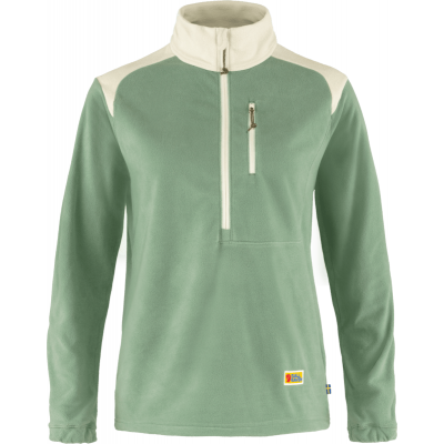 Fjällräven Women's Vardag Lite Fleece Sage Green/Chalk White