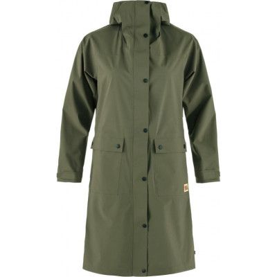 Fjällräven Women's Vardag Rain Parka Laurel Green