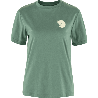 Fjällräven Women's Walk With Nature T-Shirt Patina Green