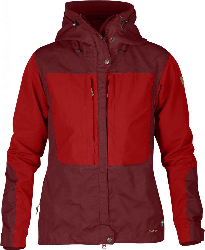 Fjällräven Keb Jacket Dam Röd Vildmarksstugan Fjällräven Keb Jacket Dam Röd Vildmarksstugan