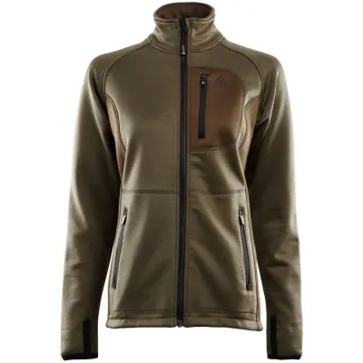 Aclima W's WoolShell Jacket Capers/Dark Earth