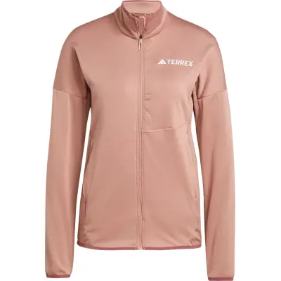 Adidas Women's Terrex Xperior CLIMAWARM Light Fleece Jacket Warm Clay