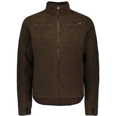 Alaska 1795 M's Teddy Fleece Jacket Moss Brown