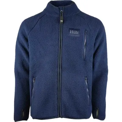 Avignon Unisex AFTER Hunt Fleece Jacket Dark Blue