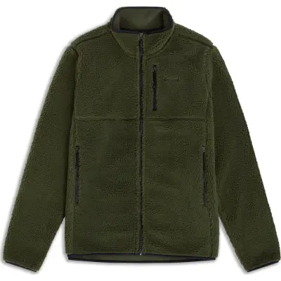 Bergans Men's Lunnan Pile Fleece Jacket Pine Forest