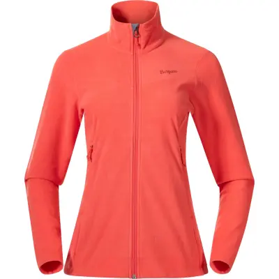 Bergans Women's Finnsnes Fleece Jacket Peachy Red