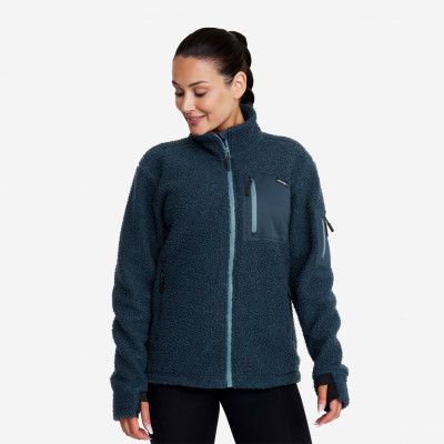 Bigfoot Pile Fleece - Dam - Moonlit Ocean, Storlek:XL - Dam>Tröjor>Fleece