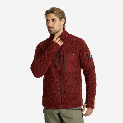 Bigfoot Pile Fleece - Herr - Fired Brick, Storlek:L -