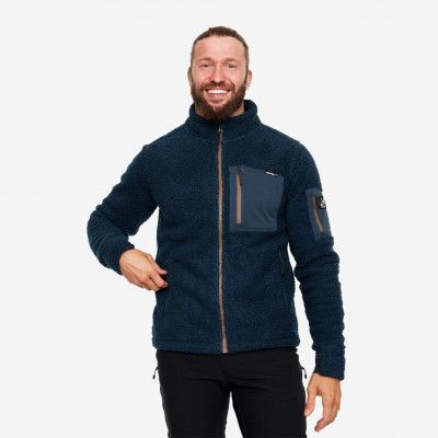 Bigfoot Pile Fleece - Herr - Moonlit Ocean, Storlek:XL - Herr>Tröjor>Fleece&Mellanlager