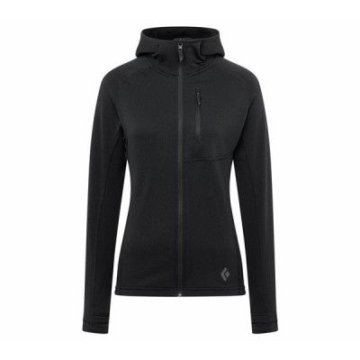 Black Diamond Coefficient Fleece Hoody Women Black