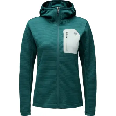 Black Diamond Women's Diverge Fz Hoody Deep Woods