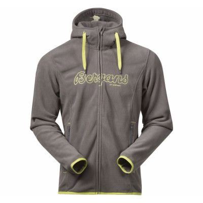 Bryggen Jkt, Soliddkgrey/Springleaves, M,  Bergans