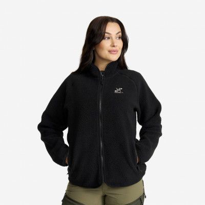 Canyon Full-zip Pile Fleece Dam Black, Storlek:L