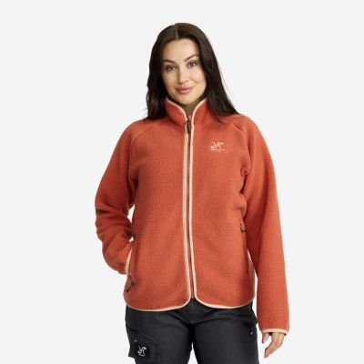 Canyon Full-zip Pile Fleece Dam Bruschetta/Maple Sugar, Storlek:M