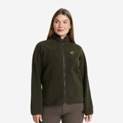 Canyon Full-zip Pile Fleece Dam Forest Night, Storlek:S