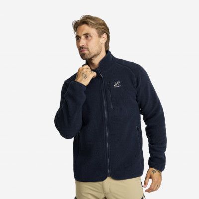 Canyon Full-zip Pile Fleece Herr Navy, Storlek:3XL