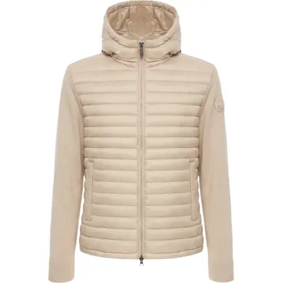 Colmar Men's Hybrid Padded Jacket With Hood Hemp