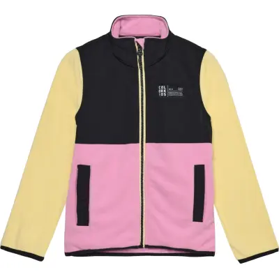 Color Kids Kids' Fleece Jacket Begonia Pink
