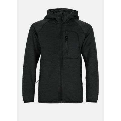 Colorado Stretch Melange Hood Jr, Black Melange, 160,  Hoodies