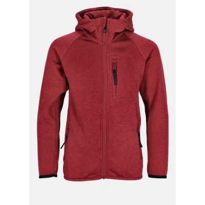 Colorado Stretch Melange Hood Jr, Burgundy Melange, 110,  Hoodies