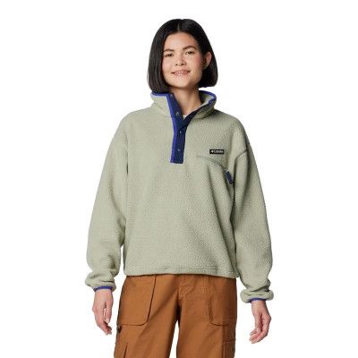 Columbia Helvetia II CroppedHalf Snap Fleece Safari