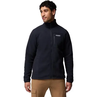 Columbia Men's Jasper Ridge Pebbled Fleece Jacket Black