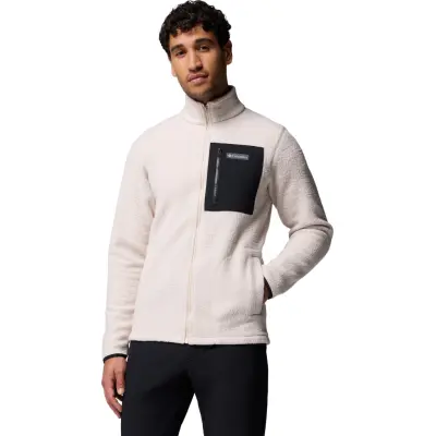 Columbia Men's Jasper Ridge Pebbled Fleece Jacket Stone Green, Antique Moss