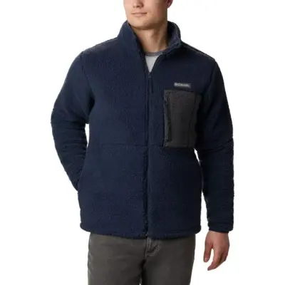 Columbia M's side Heavyweight Fleece Collegiate Navy