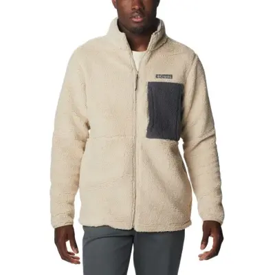 Columbia M's side Heavyweight Fleece Fossil Shark