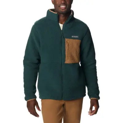 Columbia M's side Heavyweight Fleece Spruce/Delta