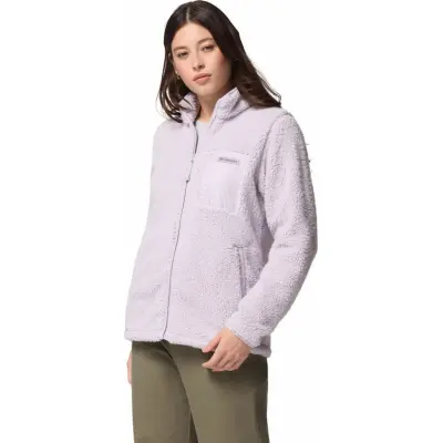 Columbia Women's West Bend Full Zip II Fleece Jacket Lavender Pearl