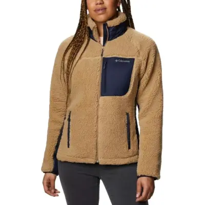 Columbia W's Archer Ridge Sherpa Jacket Beach/Dark Nocturnal