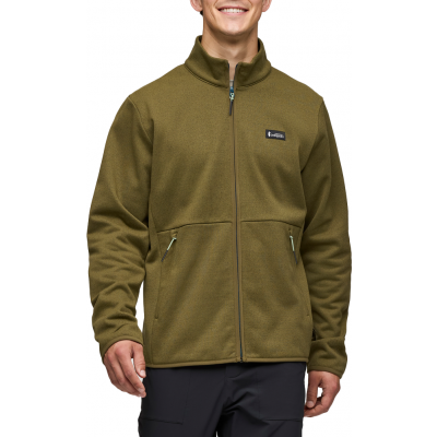 Cotopaxi Men's Envo Fleece Full-Zip Jacket Heather Live Oak