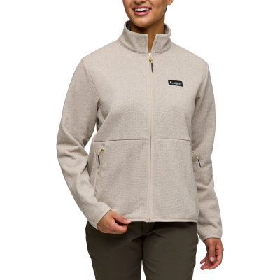 Cotopaxi Women's Envo Fleece Full-Zip Jacket Heather Cream