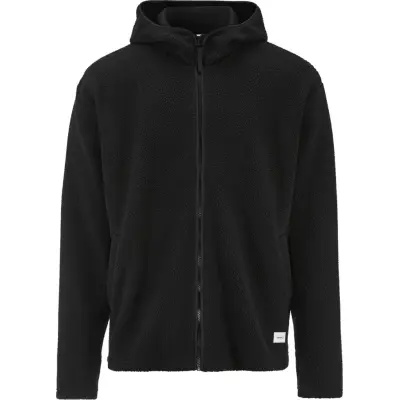 Craft Men's Join Pile Fleece Full Zip Hood Black