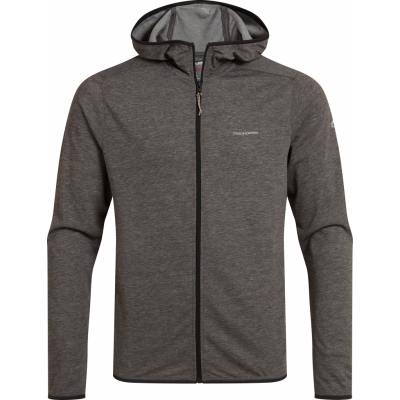 Craghoppers Men's Nosilife Deft Hooded Jacket Black Pepper Marl