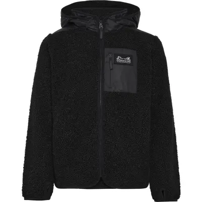 Didriksons Exa Kids Fz 3 Black Black 120 cl