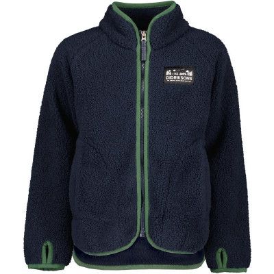 Didriksons Gibbs Kids Fullzip 2 Navy