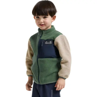 Didriksons Kids' Anten Full-Zip Beach Beige