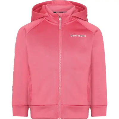 Didriksons Kids' Corin Full Zip 8 Dusty Azalea
