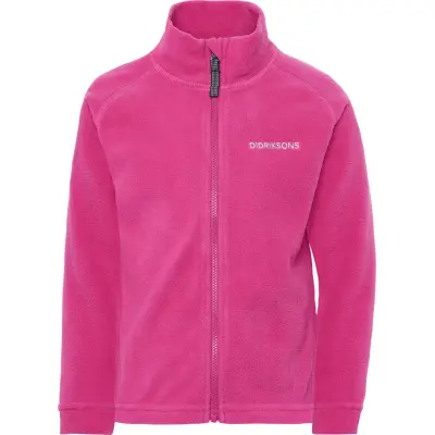 Didriksons Kids' Monte Full Zip 10 Cactus Pink