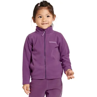 Didriksons Kids' Monte Full Zip 10 Grape