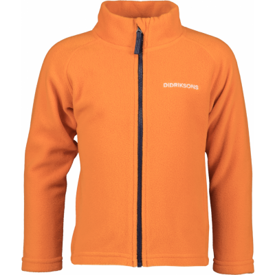 Didriksons Kids' Monte Full Zip 10 Orange Jam