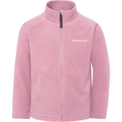 Didriksons Kids' Monte Full Zip 10 Oyster Pink