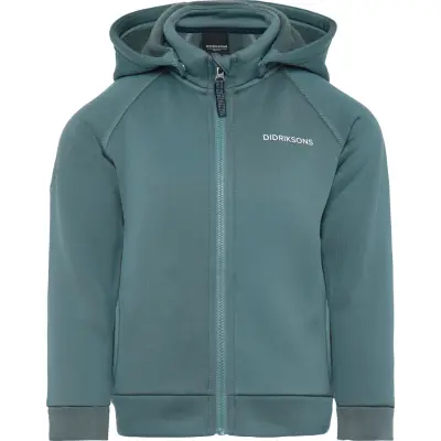 Didriksons Kids' Siljan Full Zip Factory Blue