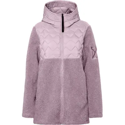 Didriksons Women's Bibi Full Zip 2 Lilac Haze