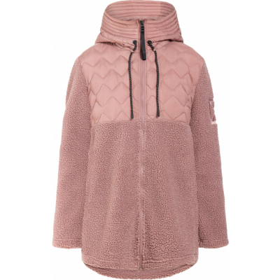 Didriksons Women's Bibi Full Zip Faded Wine